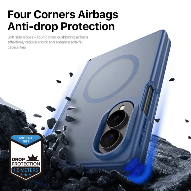 Coque Samsung Galaxy Z Fold 8 Mate Magnétique Contour Souple