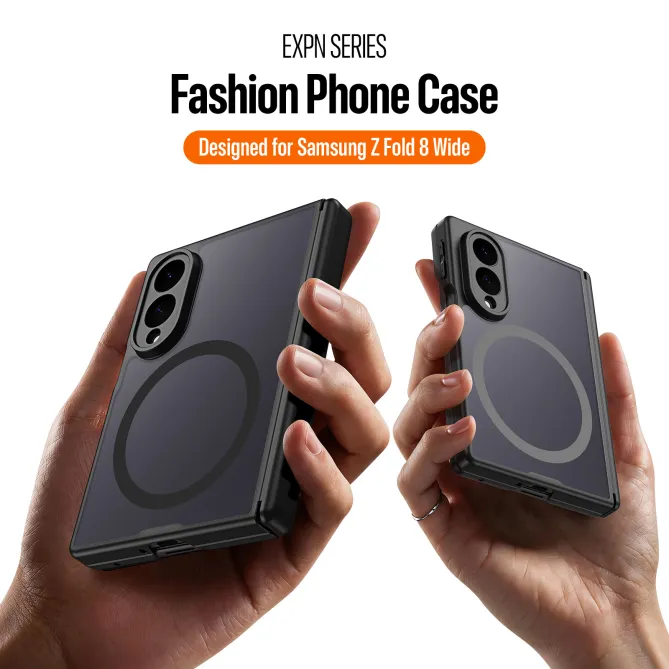 Coque Samsung Galaxy Z Fold 8 Magnetique Expn Series Noire