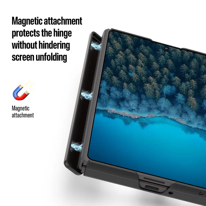 Coque Samsung Galaxy Z Fold 8 Magnetique Expn Series Noire
