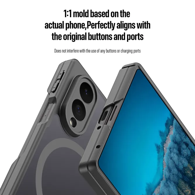 Coque Samsung Galaxy Z Fold 8 Magnetique Expn Series Noire