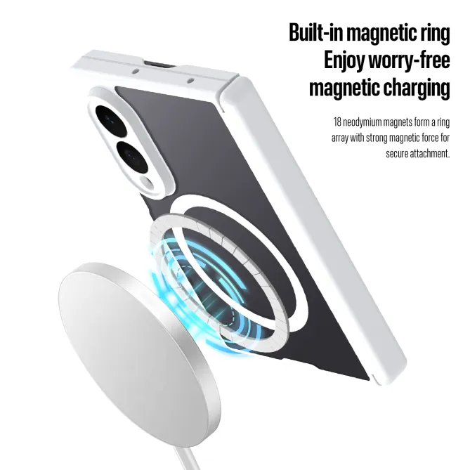 Coque Samsung Galaxy Z Fold 8 Magnetique Expn Series Noire