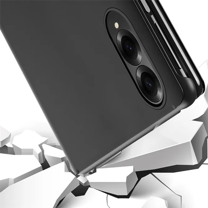 Housse Samsung Galaxy Z Fold 8 Clapet Effet Cuir avec Support