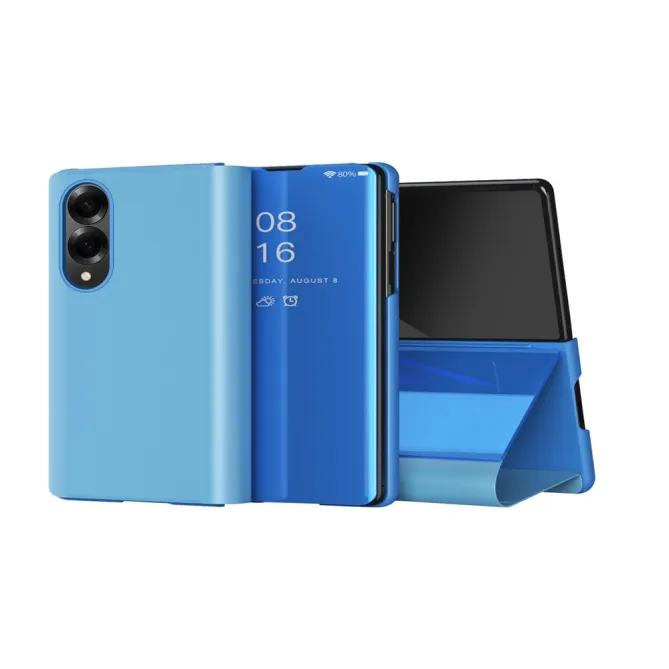 Housse Samsung Galaxy Z Fold 8 Clapet Effet Cuir avec Support