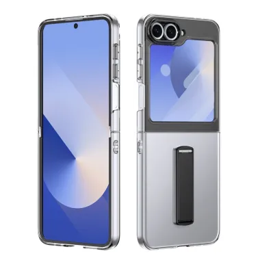 Coque Galaxy Z Flip7 FE / Z Flip 6 Transparente Support Integre