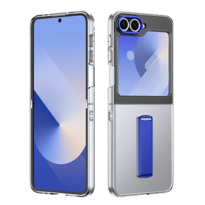Coque Galaxy Z Flip7 FE / Z Flip 6 Transparente Support Integre