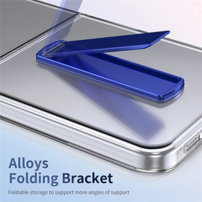 Coque Galaxy Z Flip7 FE / Z Flip 6 Transparente Support Integre