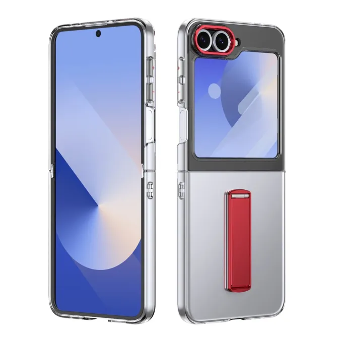 Coque Galaxy Z Flip7 FE / Z Flip 6 Transparente Support Integre
