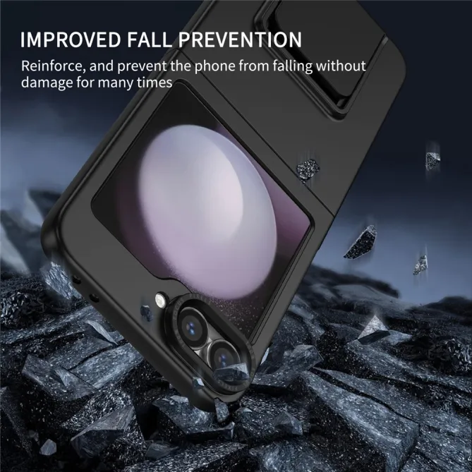 Coque Galaxy Z Flip 7 FE / Z Flip 6 Support Kickstand Renforcee