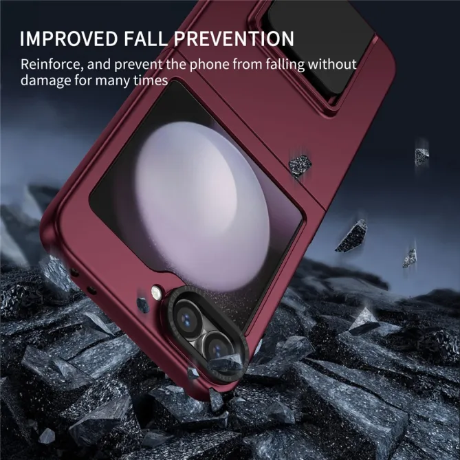 Coque Galaxy Z Flip 7 FE / Z Flip 6 Support Kickstand Renforcee