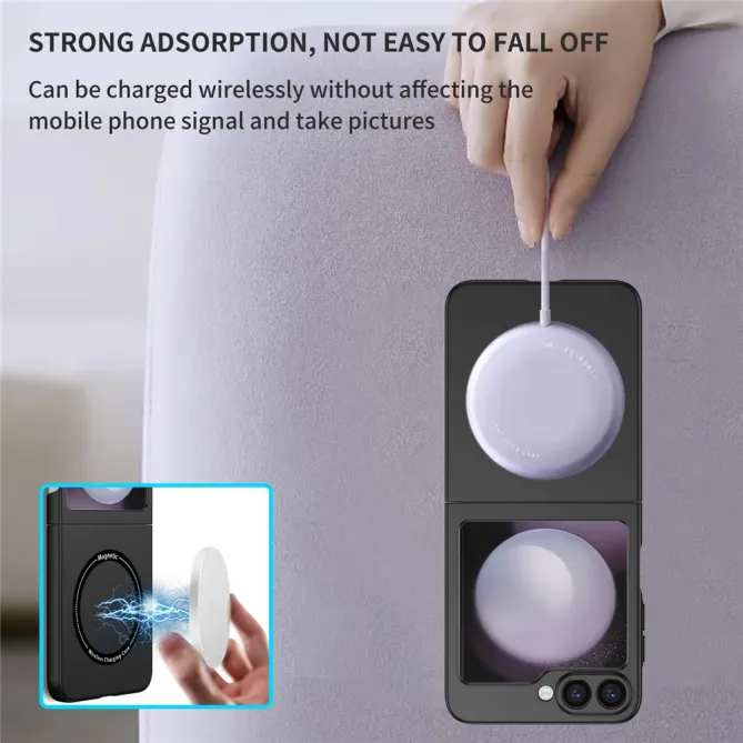 Coque Galaxy Z Flip 7 FE / Z Flip 6 Magnetique Ultra Fine Anti-Rayures