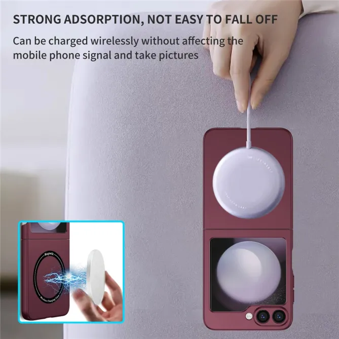 Coque Galaxy Z Flip 7 FE / Z Flip 6 Magnetique Ultra Fine Anti-Rayures
