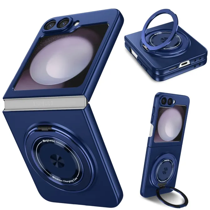 Coque Galaxy Z Flip 6 / Z Flip 7 FE Anneau Rotatif Magnetique 360°