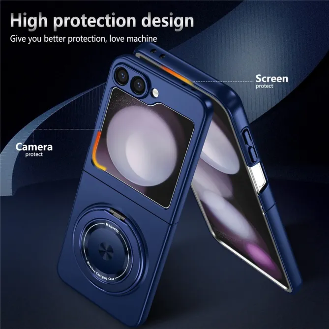 Coque Galaxy Z Flip 6 / Z Flip 7 FE Anneau Rotatif Magnetique 360°