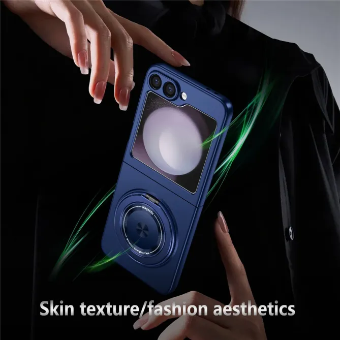 Coque Galaxy Z Flip 6 / Z Flip 7 FE Anneau Rotatif Magnetique 360°