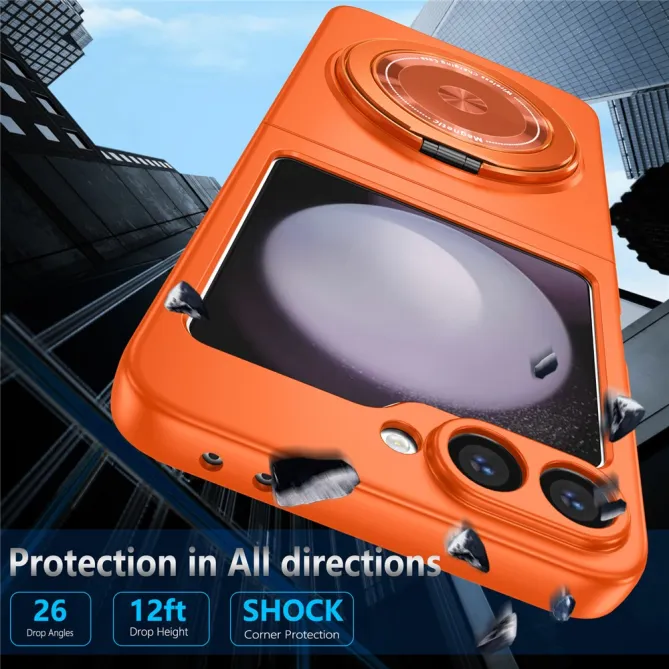 Coque Galaxy Z Flip 6 / Z Flip 7 FE Anneau Rotatif Magnetique 360°