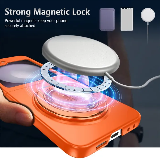 Coque Galaxy Z Flip 6 / Z Flip 7 FE Anneau Rotatif Magnetique 360°