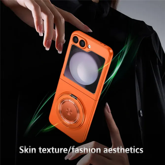 Coque Galaxy Z Flip 6 / Z Flip 7 FE Anneau Rotatif Magnetique 360°
