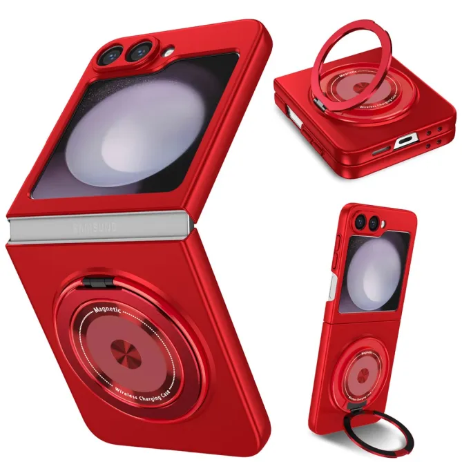 Coque Galaxy Z Flip 6 / Z Flip 7 FE Anneau Rotatif Magnetique 360°