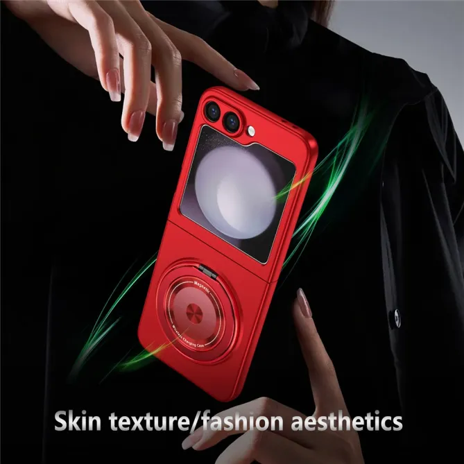 Coque Galaxy Z Flip 6 / Z Flip 7 FE Anneau Rotatif Magnetique 360°