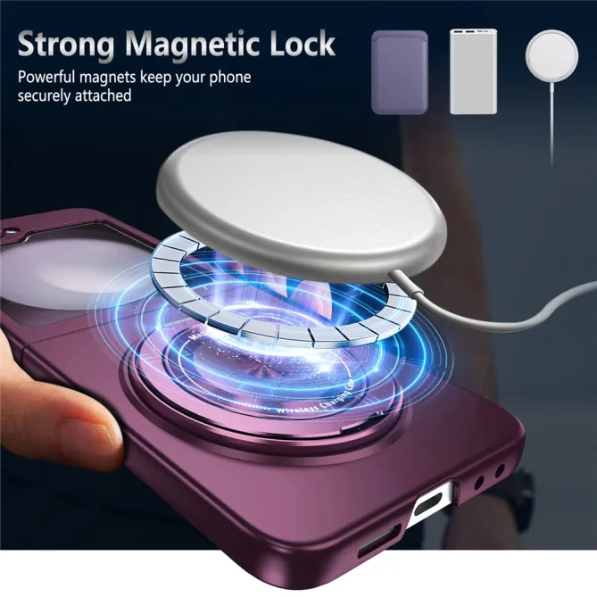 Coque Galaxy Z Flip 6 / Z Flip 7 FE Anneau Rotatif Magnetique 360°