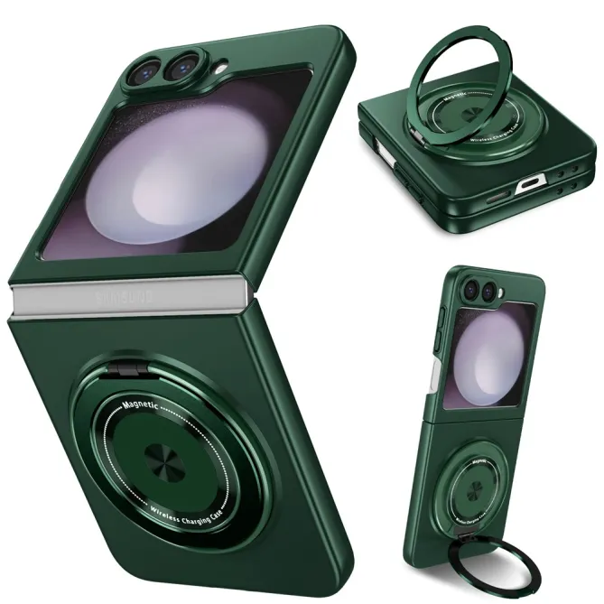 Coque Galaxy Z Flip 6 / Z Flip 7 FE Anneau Rotatif Magnetique 360°