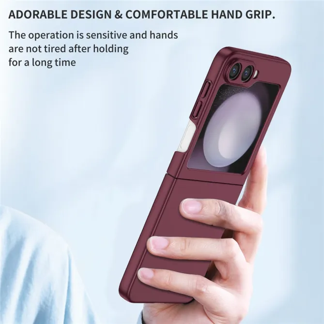 Coque Galaxy Z Flip 7 FE / Z Flip 6 Rigide Finition Soft-Touch