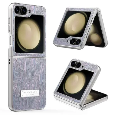 Coque Samsung Galaxy Z Flip 7 FE / Z Flip 6 Effet Vague Electroplate