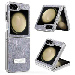 Coque Samsung Galaxy Z Flip 7 FE / Z Flip 6 Effet Vague Electroplate