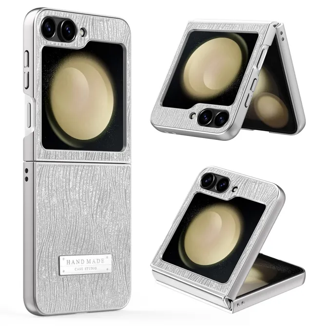 Coque Samsung Galaxy Z Flip 7 FE / Z Flip 6 Effet Vague Electroplate