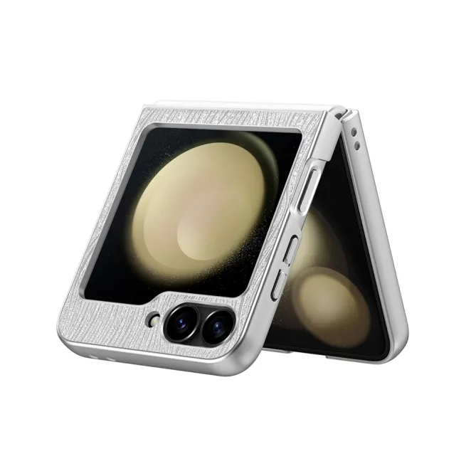Coque Samsung Galaxy Z Flip 7 FE / Z Flip 6 Effet Vague Electroplate