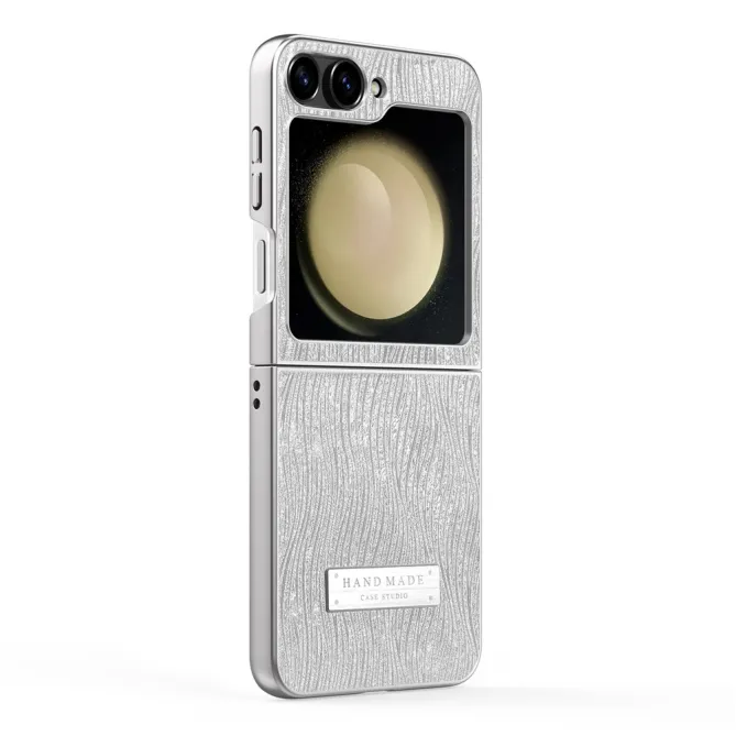 Coque Samsung Galaxy Z Flip 7 FE / Z Flip 6 Effet Vague Electroplate