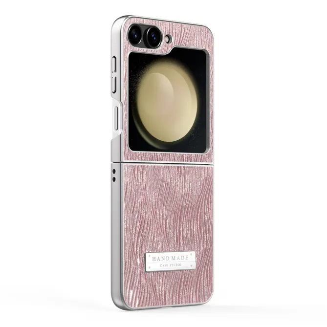 Coque Samsung Galaxy Z Flip 7 FE / Z Flip 6 Effet Vague Electroplate