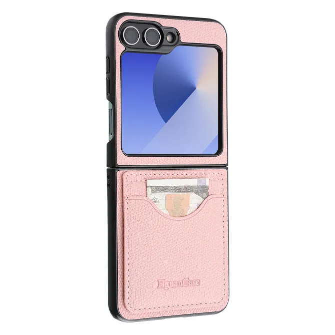Housse Portefeuille Samsung Galaxy Z Flip 7 FE / Z Flip 6 Detachable Cuir Vintage