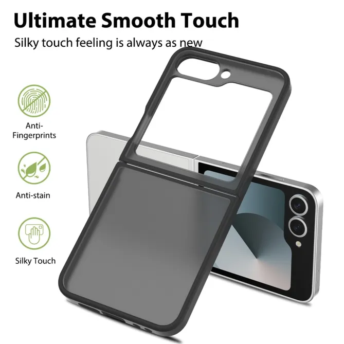 Coque Translucide Samsung Galaxy Z Flip 6 / Flip 7 FE Anti-Traces