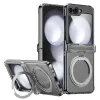 Coque Samsung Galaxy Z Flip 7 FE / Z Flip 6 Anneau Magnetique Charniere Ressort