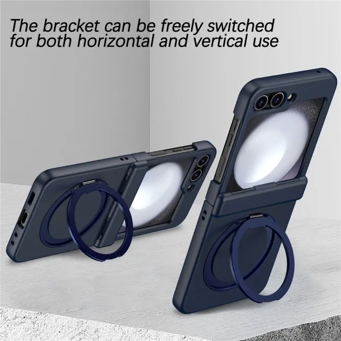 Coque Samsung Galaxy Z Flip 7 FE / Z Flip 6 Anneau Magnetique Charniere Ressort