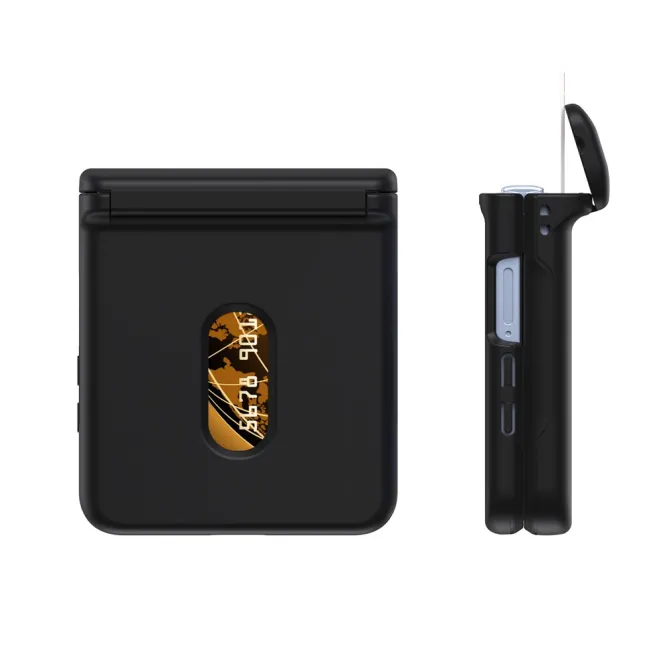 Coque Samsung Galaxy Z Flip 7 FE / Z Flip 6 Charniere Ressort Porte-Carte