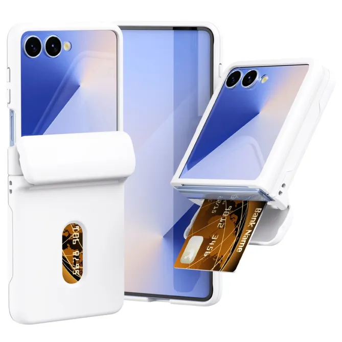 Coque Samsung Galaxy Z Flip 7 FE / Z Flip 6 Charniere Ressort Porte-Carte