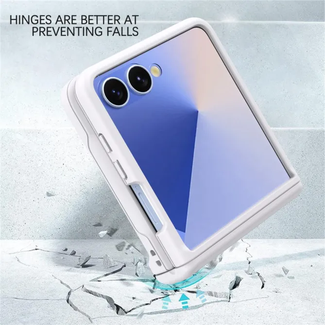 Coque Samsung Galaxy Z Flip 7 FE / Z Flip 6 Charniere Ressort Porte-Carte