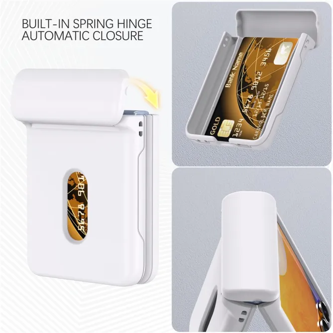 Coque Samsung Galaxy Z Flip 7 FE / Z Flip 6 Charniere Ressort Porte-Carte
