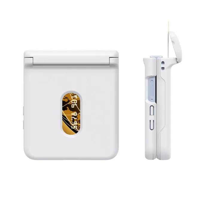 Coque Samsung Galaxy Z Flip 7 FE / Z Flip 6 Charniere Ressort Porte-Carte