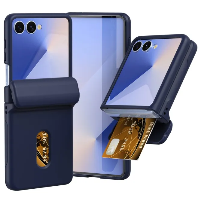 Coque Samsung Galaxy Z Flip 7 FE / Z Flip 6 Charniere Ressort Porte-Carte