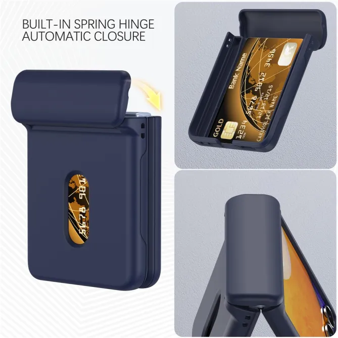 Coque Samsung Galaxy Z Flip 7 FE / Z Flip 6 Charniere Ressort Porte-Carte