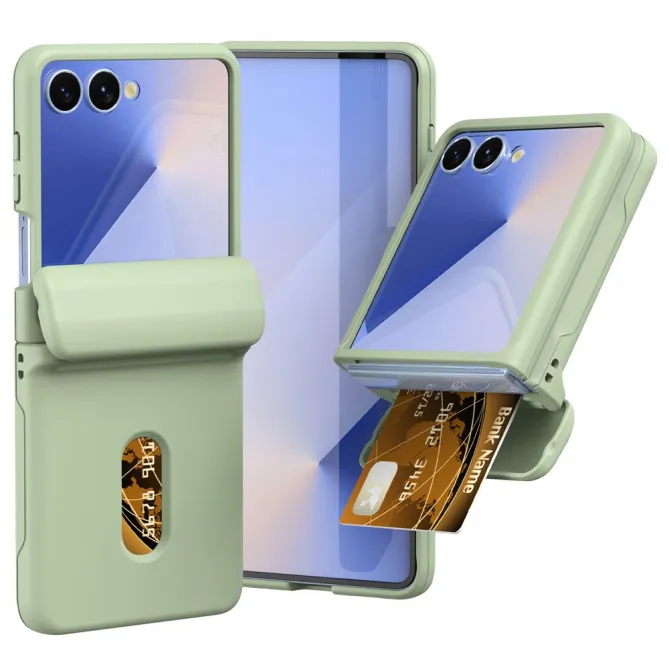 Coque Samsung Galaxy Z Flip 7 FE / Z Flip 6 Charniere Ressort Porte-Carte