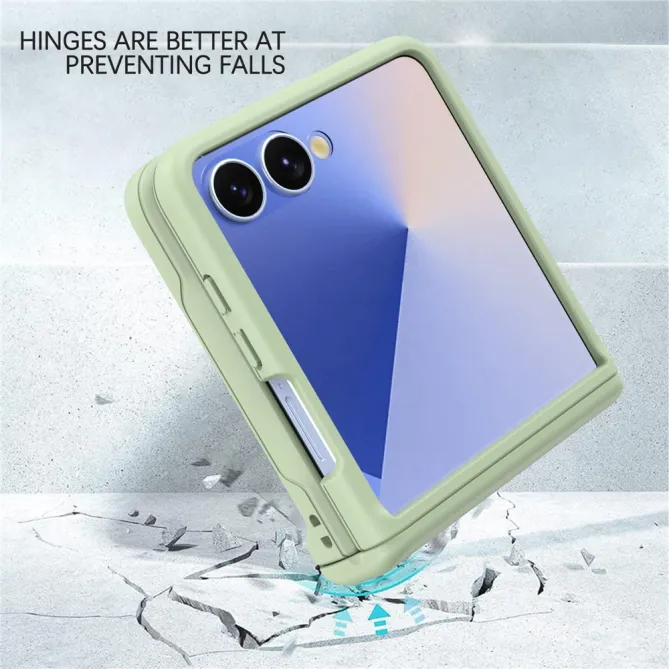 Coque Samsung Galaxy Z Flip 7 FE / Z Flip 6 Charniere Ressort Porte-Carte