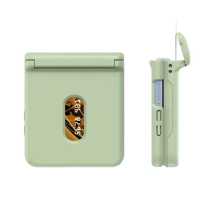 Coque Samsung Galaxy Z Flip 7 FE / Z Flip 6 Charniere Ressort Porte-Carte