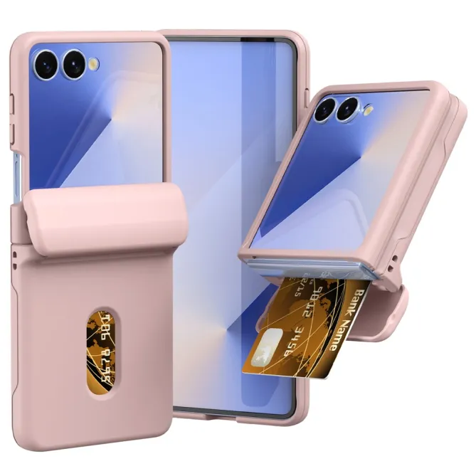 Coque Samsung Galaxy Z Flip 7 FE / Z Flip 6 Charniere Ressort Porte-Carte