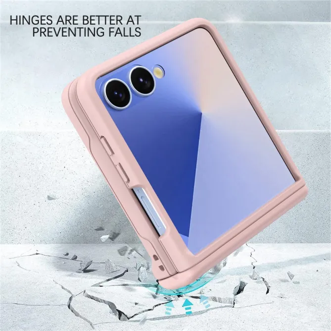 Coque Samsung Galaxy Z Flip 7 FE / Z Flip 6 Charniere Ressort Porte-Carte