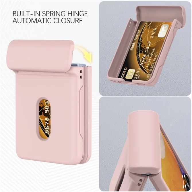 Coque Samsung Galaxy Z Flip 7 FE / Z Flip 6 Charniere Ressort Porte-Carte
