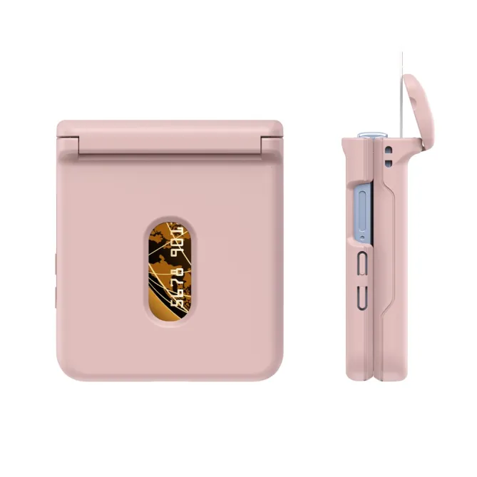 Coque Samsung Galaxy Z Flip 7 FE / Z Flip 6 Charniere Ressort Porte-Carte